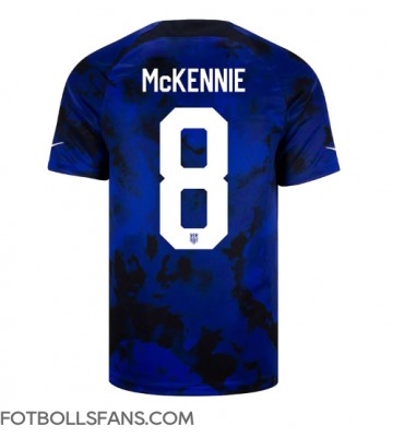 Förenta staterna Weston McKennie #8 Replika Bortatröja VM 2022 Kortärmad